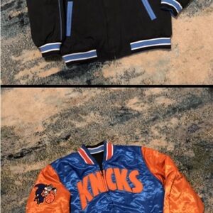 New York Knicks Reversible 2 In 1 Vintage Jacket